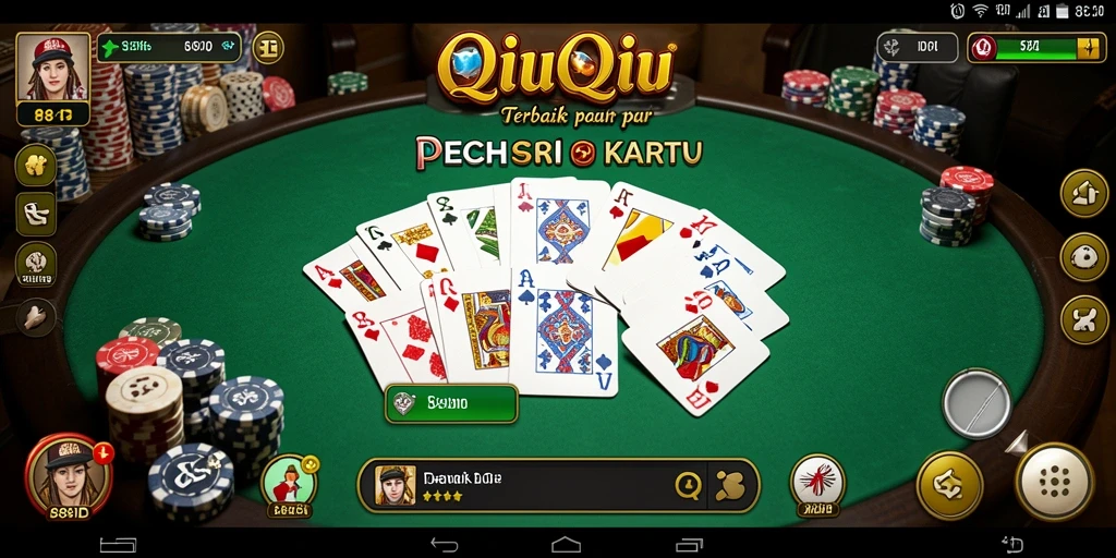 Tampilan gameplay QiuQiu yang seru dan menantang di 88ID.