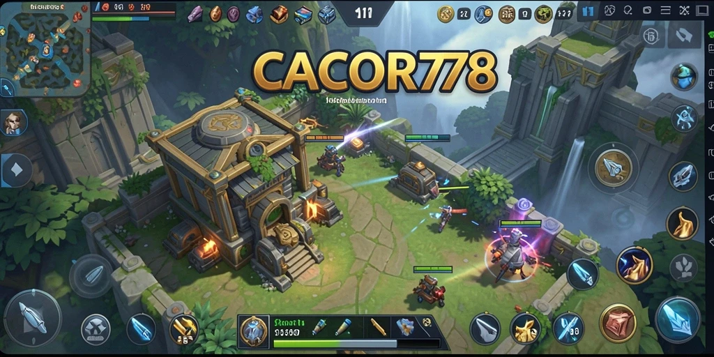 Gameplay intens dan strategis dalam CACOR78 yang mengasyikkan.