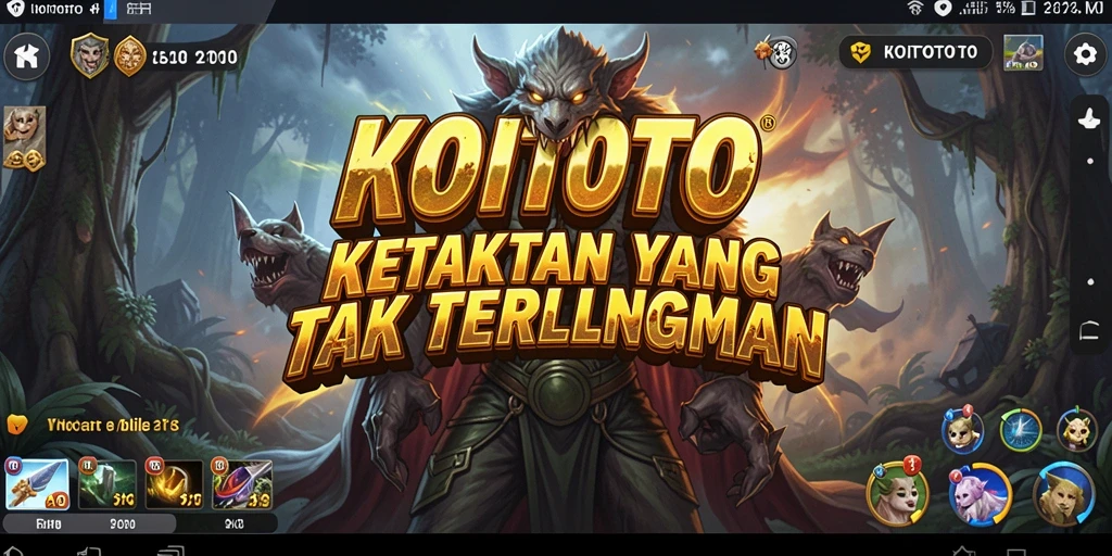Tampilan gameplay KOITOTO yang menegangkan dan menyeramkan.