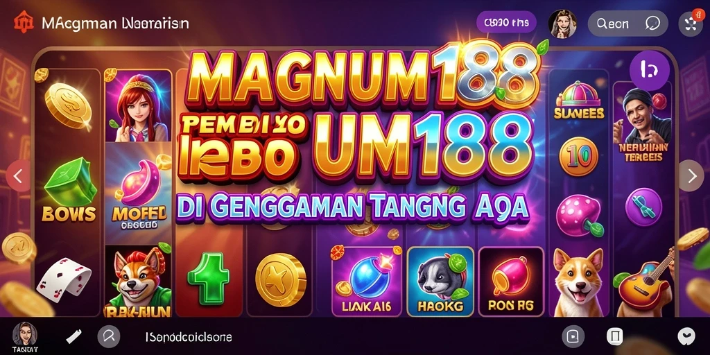 Tampilan gameplay MAGNUM188 dengan mesin Slot yang menarik.