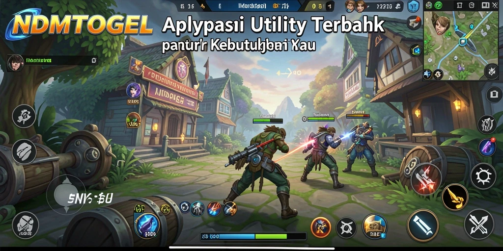 Tampilan aplikasi NDMTOGEL yang memudahkan penggunaan.
