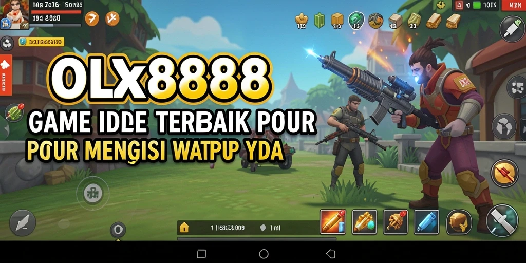 Screenshot OLX888 menampilkan gameplay Idle yang menarik dan interaktif.